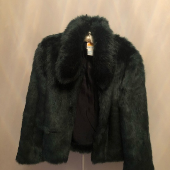 Green Fur Coat - Picture 6 of 6